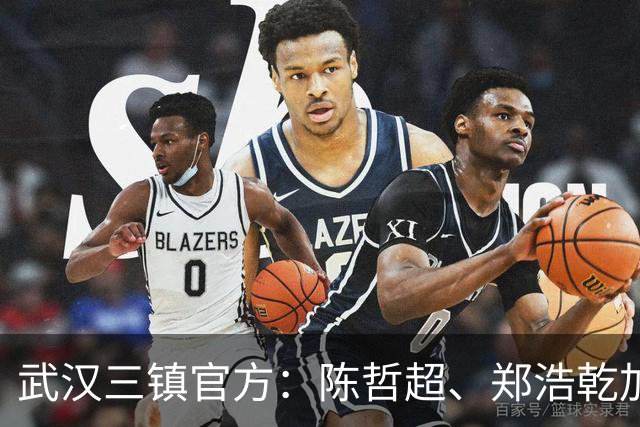 武汉三镇官方：陈哲超、郑浩乾加盟球队